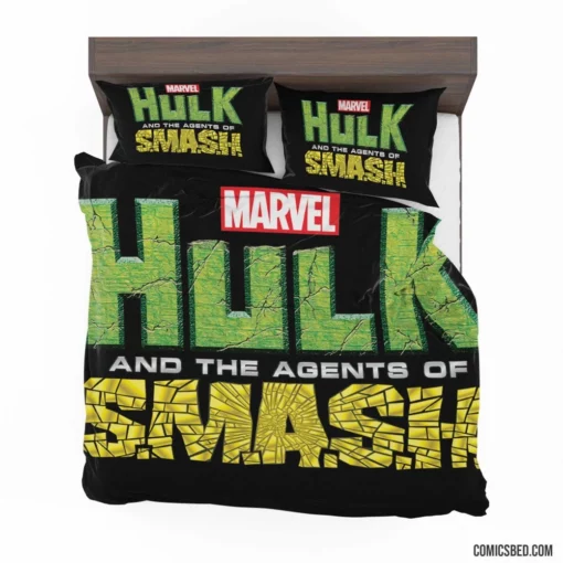 Hulk Gamma-Powered Hero Marvel Comics Bedding Set 1