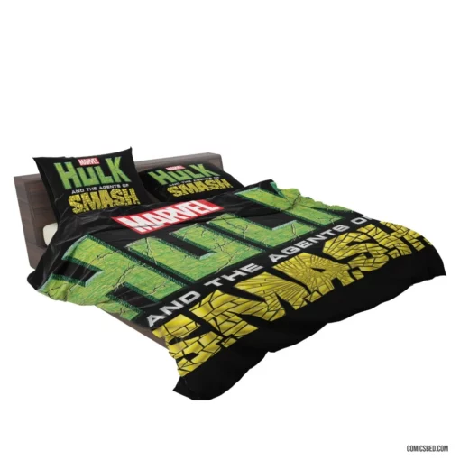 Hulk Gamma-Powered Hero Marvel Comics Bedding Set 2