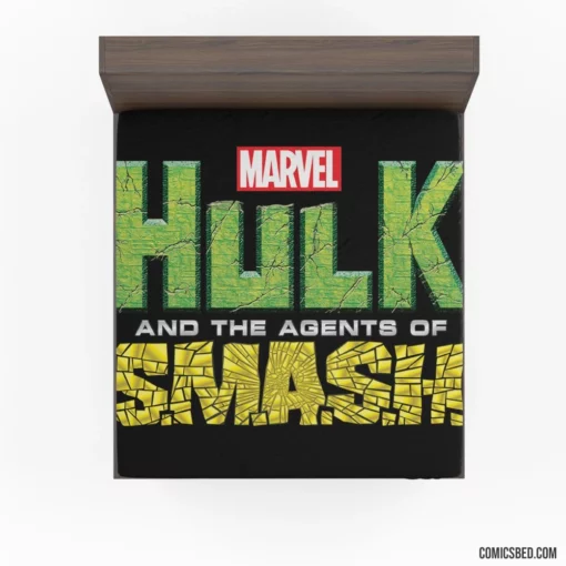 Hulk Gamma-Powered Hero Marvel Comics Fitted Sheet 1