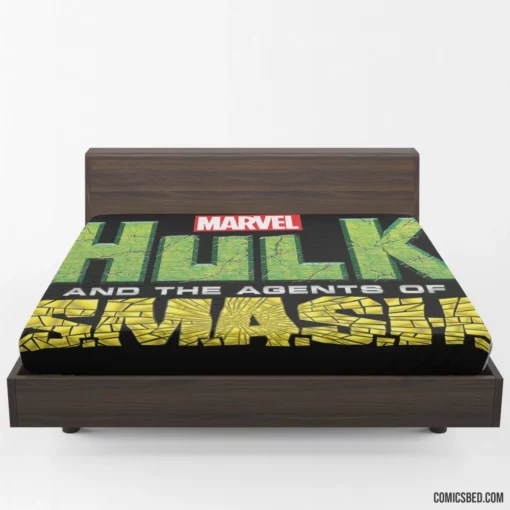 Hulk Gamma-Powered Hero Marvel Comics Fitted Sheet