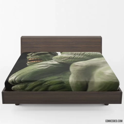 Hulk Gamma-powered Might Comic Fitted Sheet