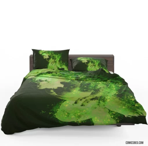 Hulk Green Rage Comic Bedding Set