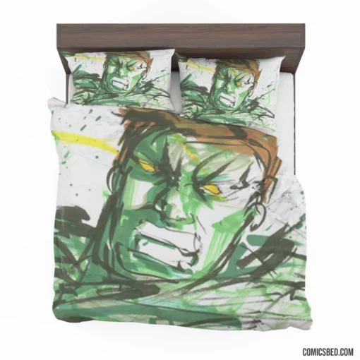 Hulk Incredible Smash Comic Bedding Set 1