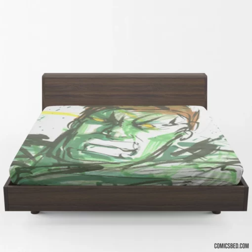 Hulk Incredible Smash Comic Fitted Sheet