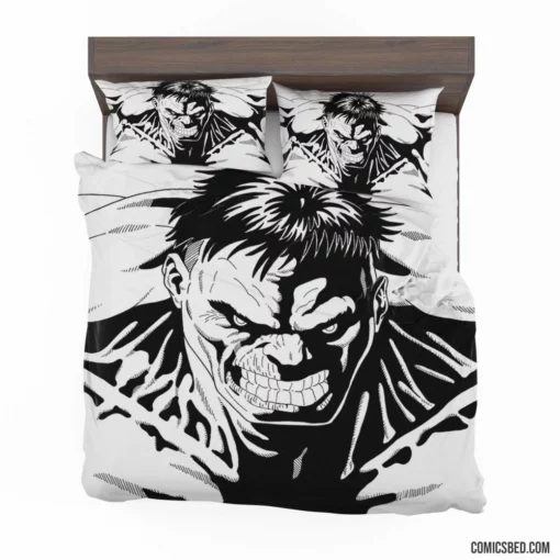 Hulk Incredible Strength Comic Bedding Set 1