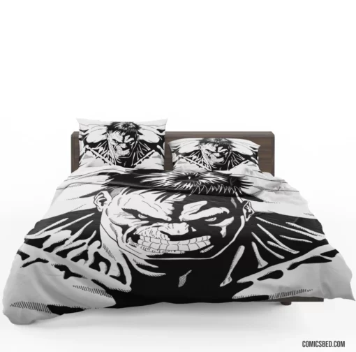 Hulk Incredible Strength Comic Bedding Set