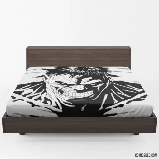 Hulk Incredible Strength Comic Fitted Sheet