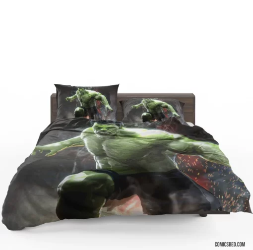 Hulk Marvel Colossal Hero Comic Bedding Set