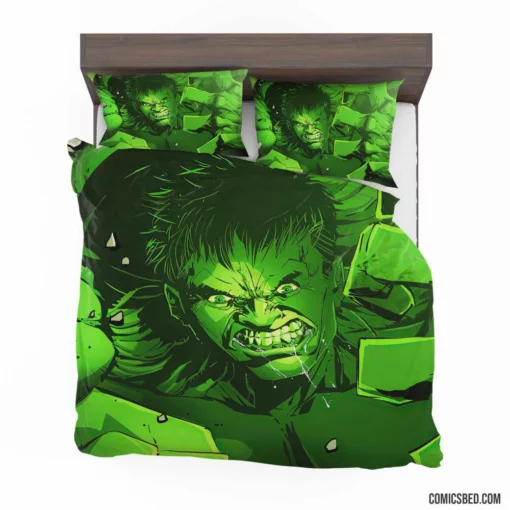 Hulk Marvel Gamma Goliath Comic Bedding Set 1