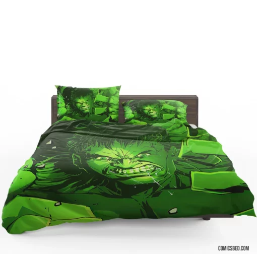 Hulk Marvel Gamma Goliath Comic Bedding Set