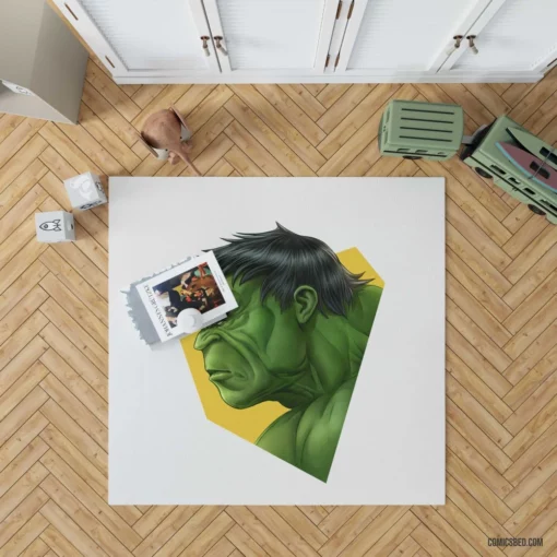 Hulk Marvel Incredible Behemoth Comic Rug