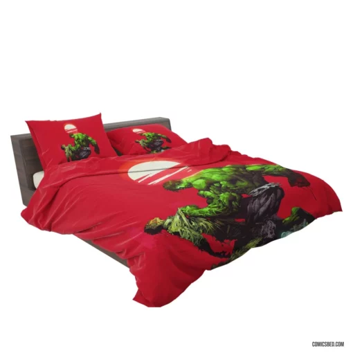 Hulk Marvel Incredible Juggernaut Comic Bedding Set 2