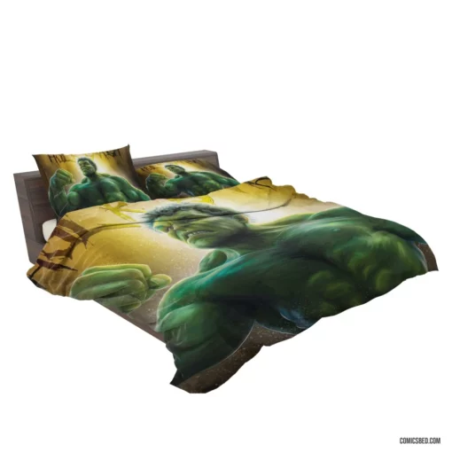 Hulk Marvel Indomitable Hero Comic Bedding Set 2