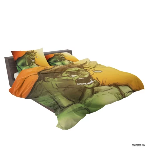 Hulk Mighty Avenger Comic Bedding Set 2