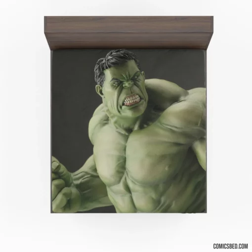 Hulk Mighty Power Marvel Hero Comic Fitted Sheet 1