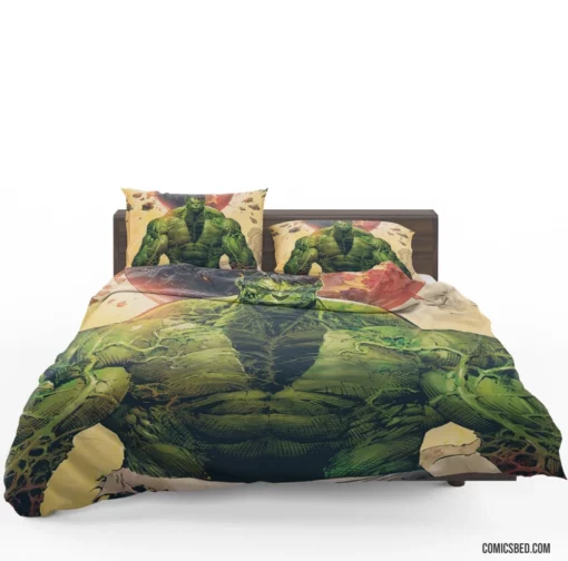 Hulk Rage Unleashed Comic Bedding Set