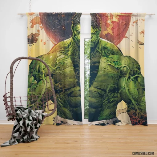 Hulk Rage Unleashed Comic Curtain