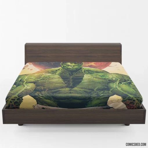 Hulk Rage Unleashed Comic Fitted Sheet