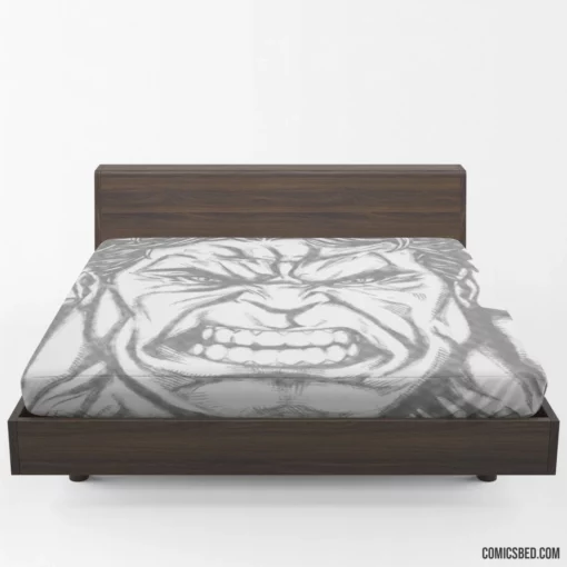 Hulk Rampage Comic Fitted Sheet