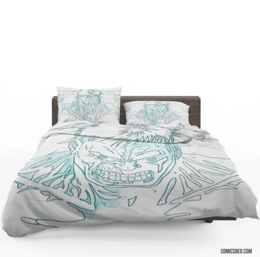 Hulk Smash and Conquer Comic Bedding Set