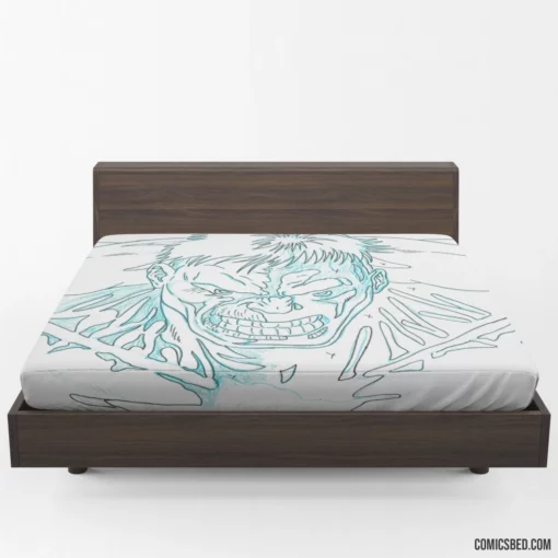 Hulk Smash and Conquer Comic Fitted Sheet