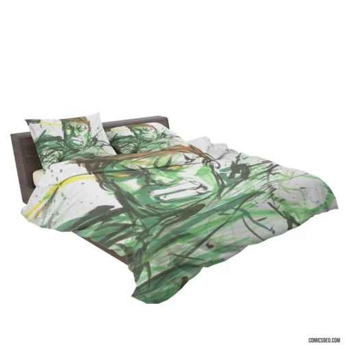 Hulk Unstoppable Juggernaut Comic Bedding Set 2