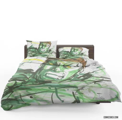 Hulk Unstoppable Juggernaut Comic Bedding Set