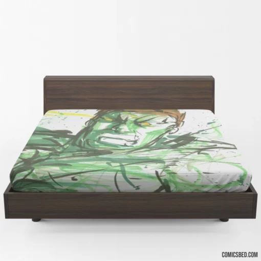 Hulk Unstoppable Juggernaut Comic Fitted Sheet