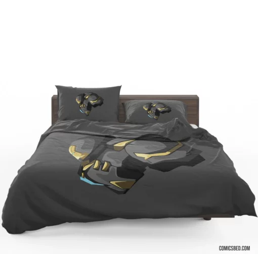 Hulkbuster Iron Man Tech Battle Comic Bedding Set