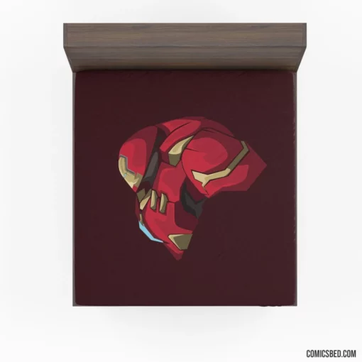 Hulkbuster Stark Mechanical Marvel Comic Fitted Sheet 1