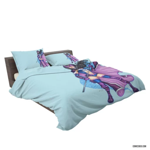 Huntress Chronicles DC Bold Avenger Comic Bedding Set 2