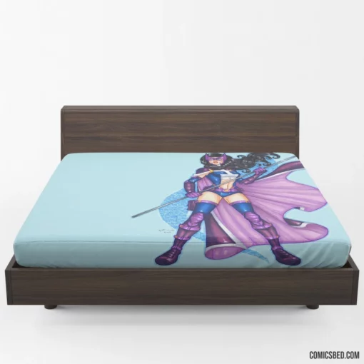 Huntress Chronicles DC Bold Avenger Comic Fitted Sheet