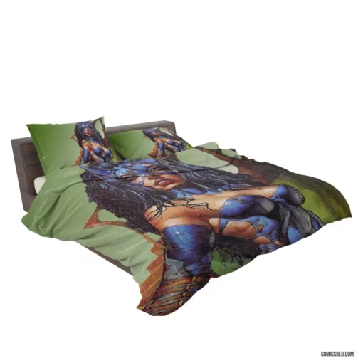 Huntress Chronicles DC Vigilante Heroine Comic Bedding Set 2