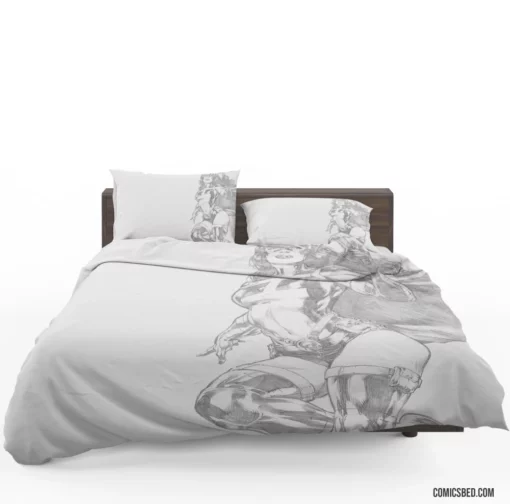 Huntress DC Bold Vigilante Comic Bedding Set