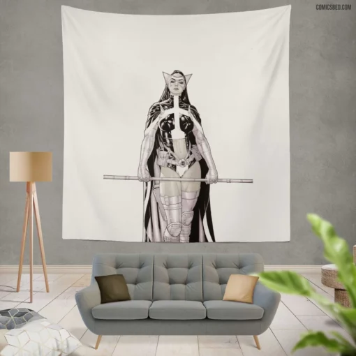 Huntress DC Comics Vigilante Avenger Wall Tapestry