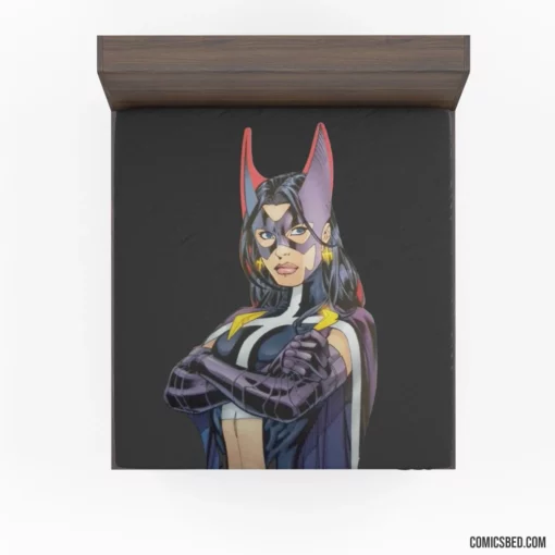 Huntress Dark Vigilante Quest Comic Fitted Sheet 1