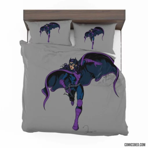 Huntress Gotham Vigilante Comic Bedding Set 1