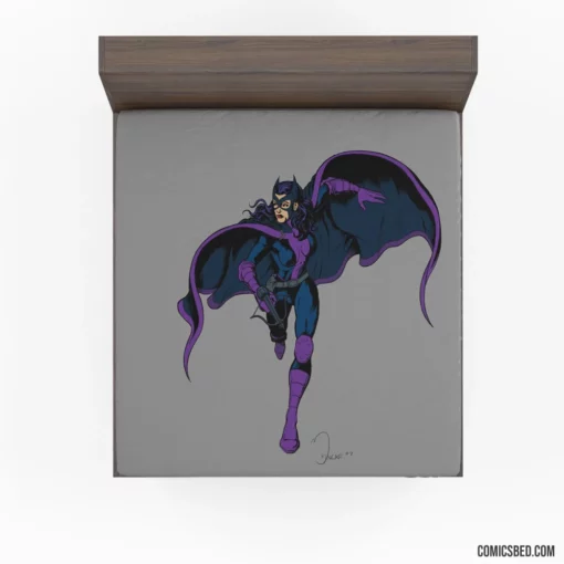 Huntress Gotham Vigilante Comic Fitted Sheet 1