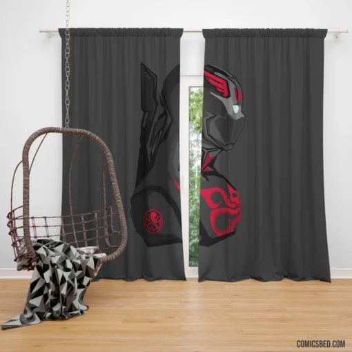 Hydra Marvel Secret Society Comic Curtain