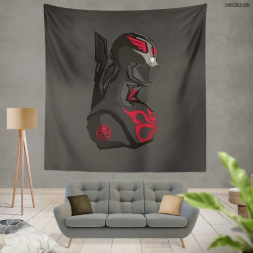 Hydra Marvel Secret Society Comic Wall Tapestry