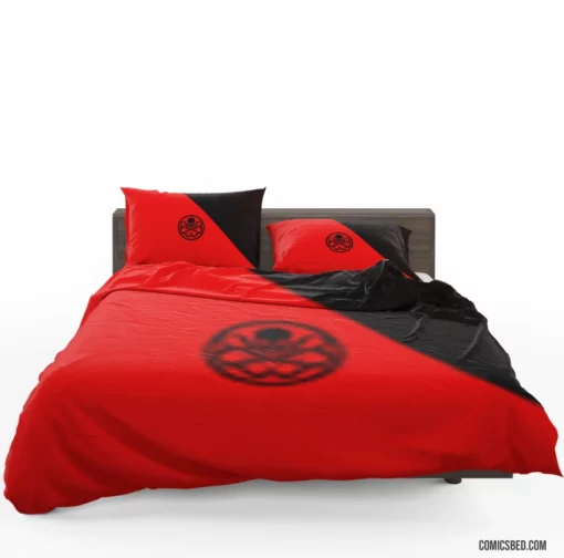 Hydra Marvel Secretive Organization Comic Bedding Set