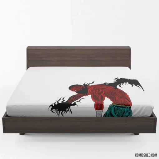 Hyena Savage Antics of the Villainous Comic Fitted Sheet