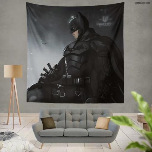 Ice and Fire Mr. Freeze Vendetta Comic Wall Tapestry