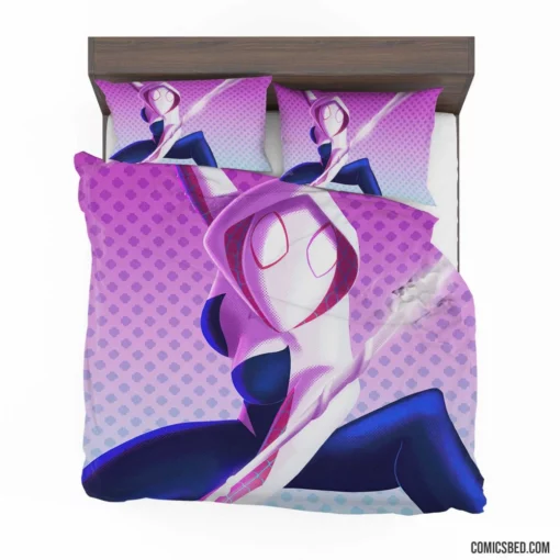 Iconic Chronicles Marvel Gwen Stacy Comic Bedding Set 1