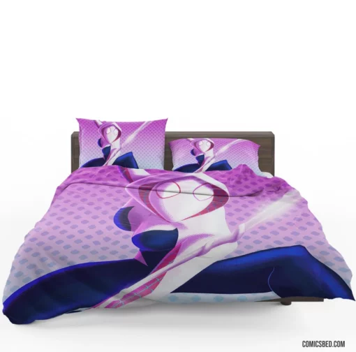 Iconic Chronicles Marvel Gwen Stacy Comic Bedding Set