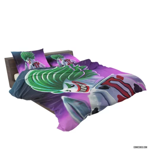 Iconic Joker DC Trickster Electric Presence Comic Bedding Set 2