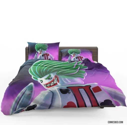 Iconic Joker DC Trickster Electric Presence Comic Bedding Set