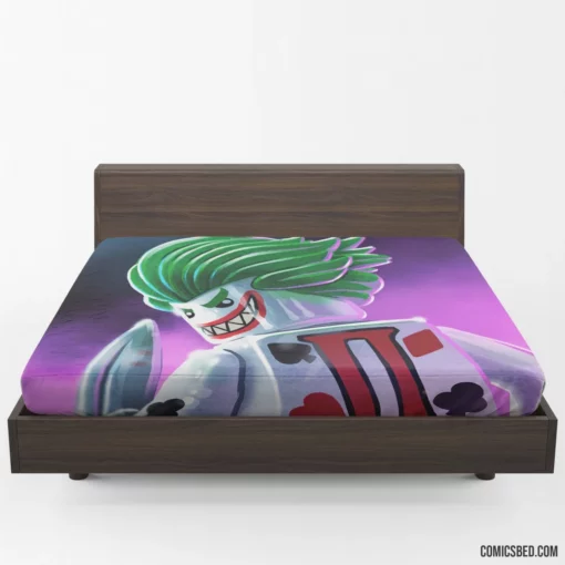 Iconic Joker DC Trickster Electric Presence Comic Fitted Sheet