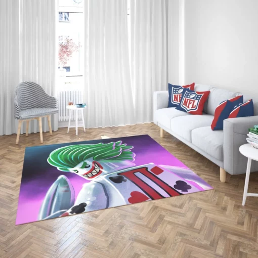 Iconic Joker DC Trickster Electric Presence Comic Rug 2