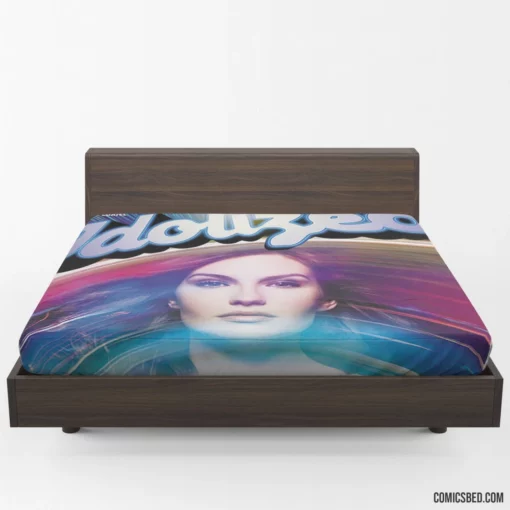 Idolized Pop Star Fantasy Comic Fitted Sheet